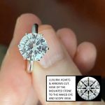 3 carat fake diamond ring
